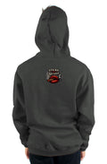 tultex pullover hoody. dark grey