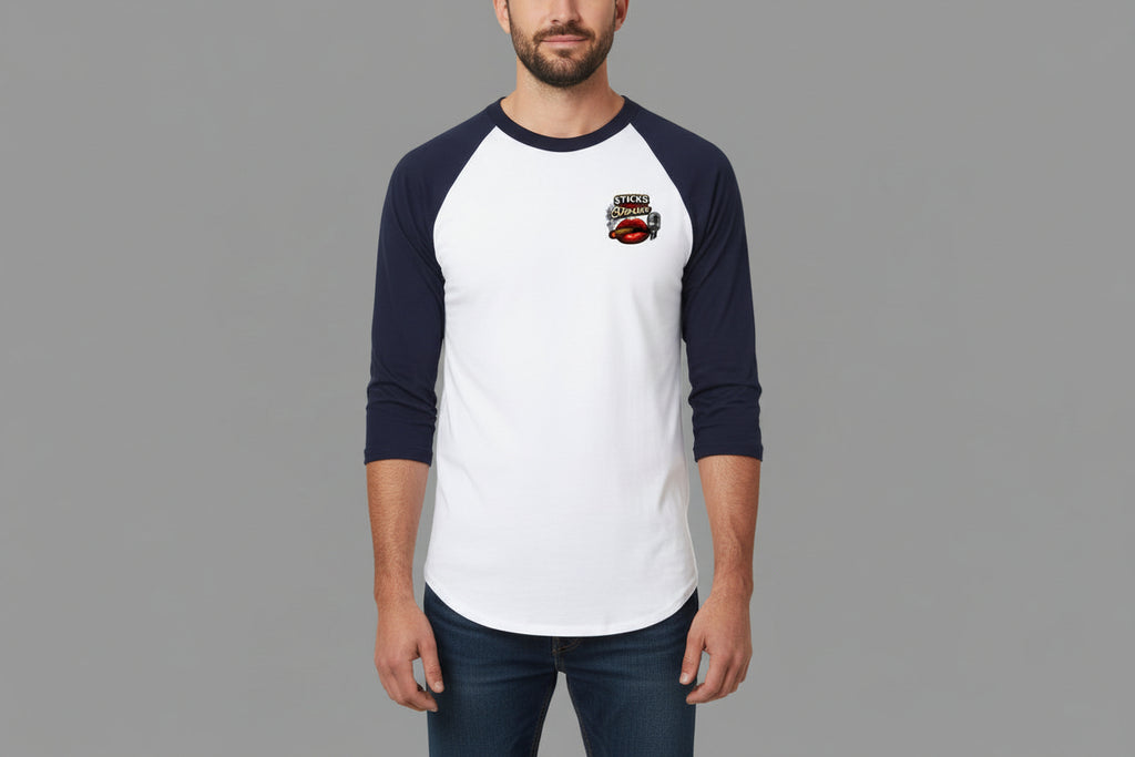 Unisex Raglan Tee, Men's
