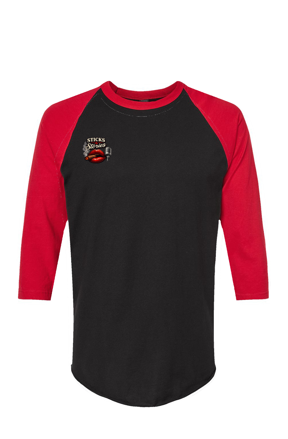 Unisex Raglan Tee, Men's