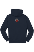 Lace Up Pullover Hooded Sweatshirt